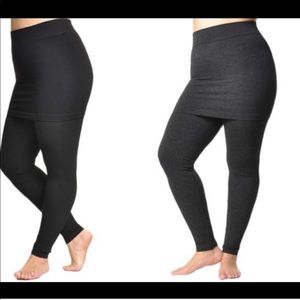 Angelina Queen Size Skirted Leggings